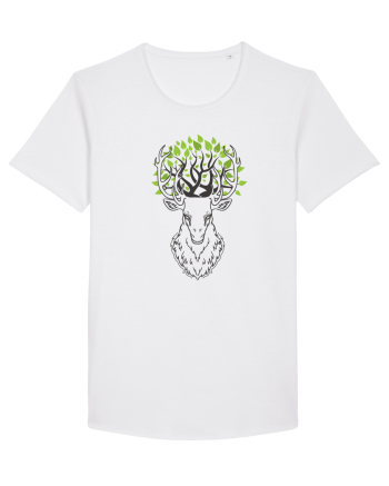 Cerb Verde Abstract White