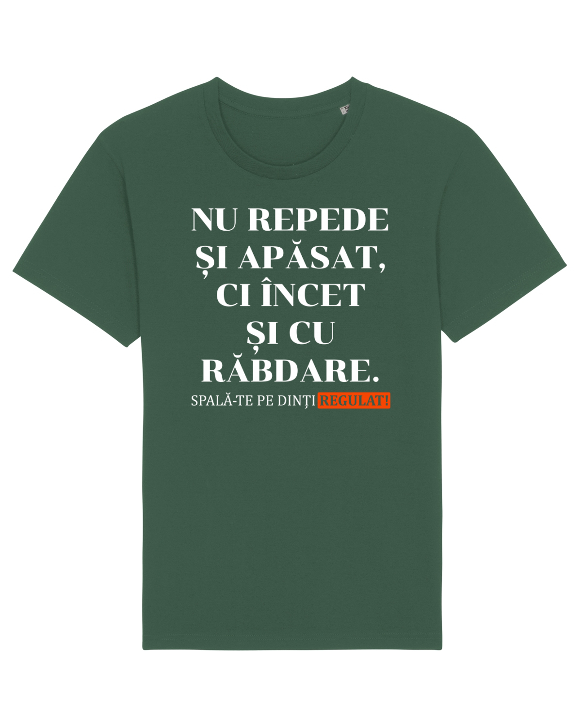 Tricou mânecă scurtă Unisex Rocker Bottle Green