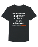 Spala-te pe dinti regulat! Tricou mânecă scurtă guler larg Bărbat Skater