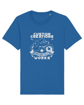 Motorcycle Custom Royal Blue