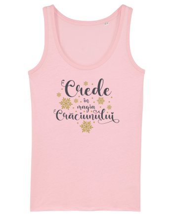 Crede in magia Craciunului Cotton Pink