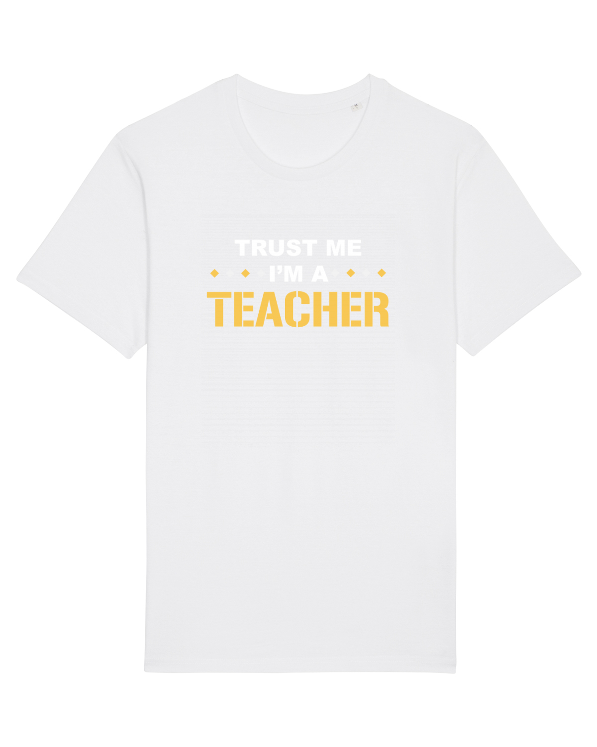 Tricou mânecă scurtă Unisex Rocker White