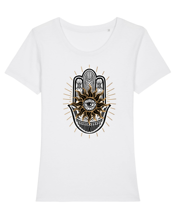 Hand of Fate cu Ochi Auriu White