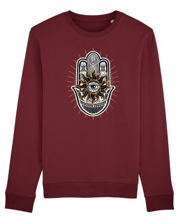 Hand of Fate cu Ochi Auriu Burgundy