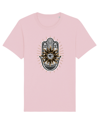 Hand of Fate cu Ochi Auriu Cotton Pink
