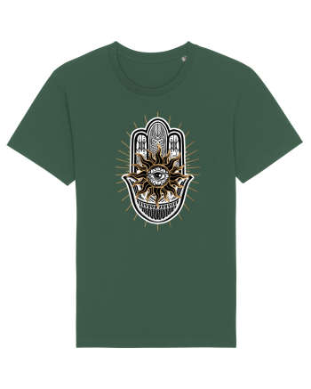 Hand of Fate cu Ochi Auriu Bottle Green
