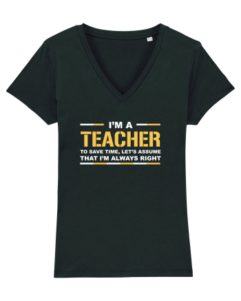 TEACHER Black