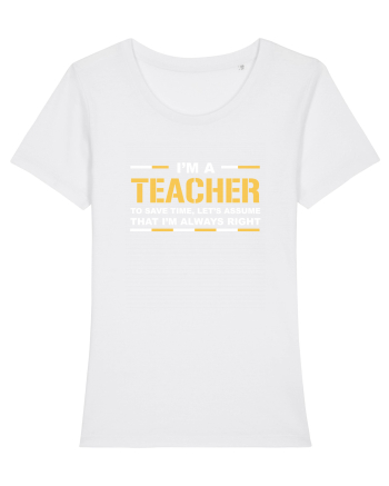 TEACHER White