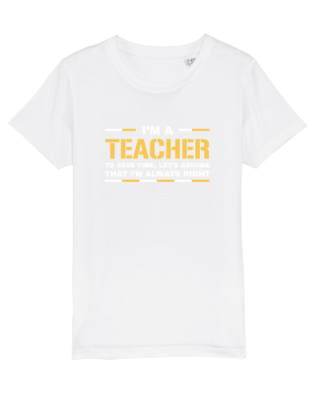 TEACHER White