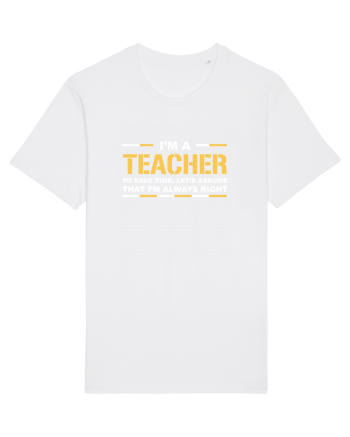 TEACHER White
