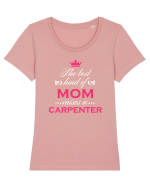 CARPENTER Tricou mânecă scurtă guler larg fitted Damă Expresser