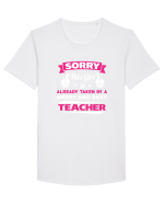 TEACHER Tricou mânecă scurtă guler larg Bărbat Skater