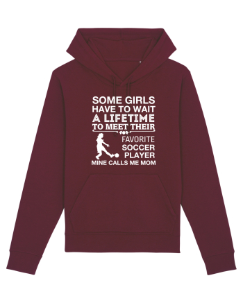 SOCCER PLAYER Burgundy