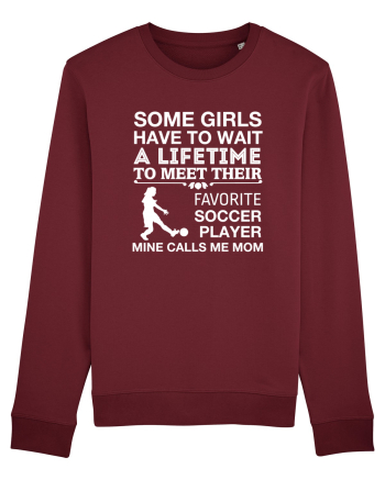 SOCCER PLAYER Burgundy