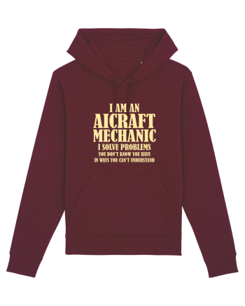 AIRCRAFT MECHANIC Burgundy