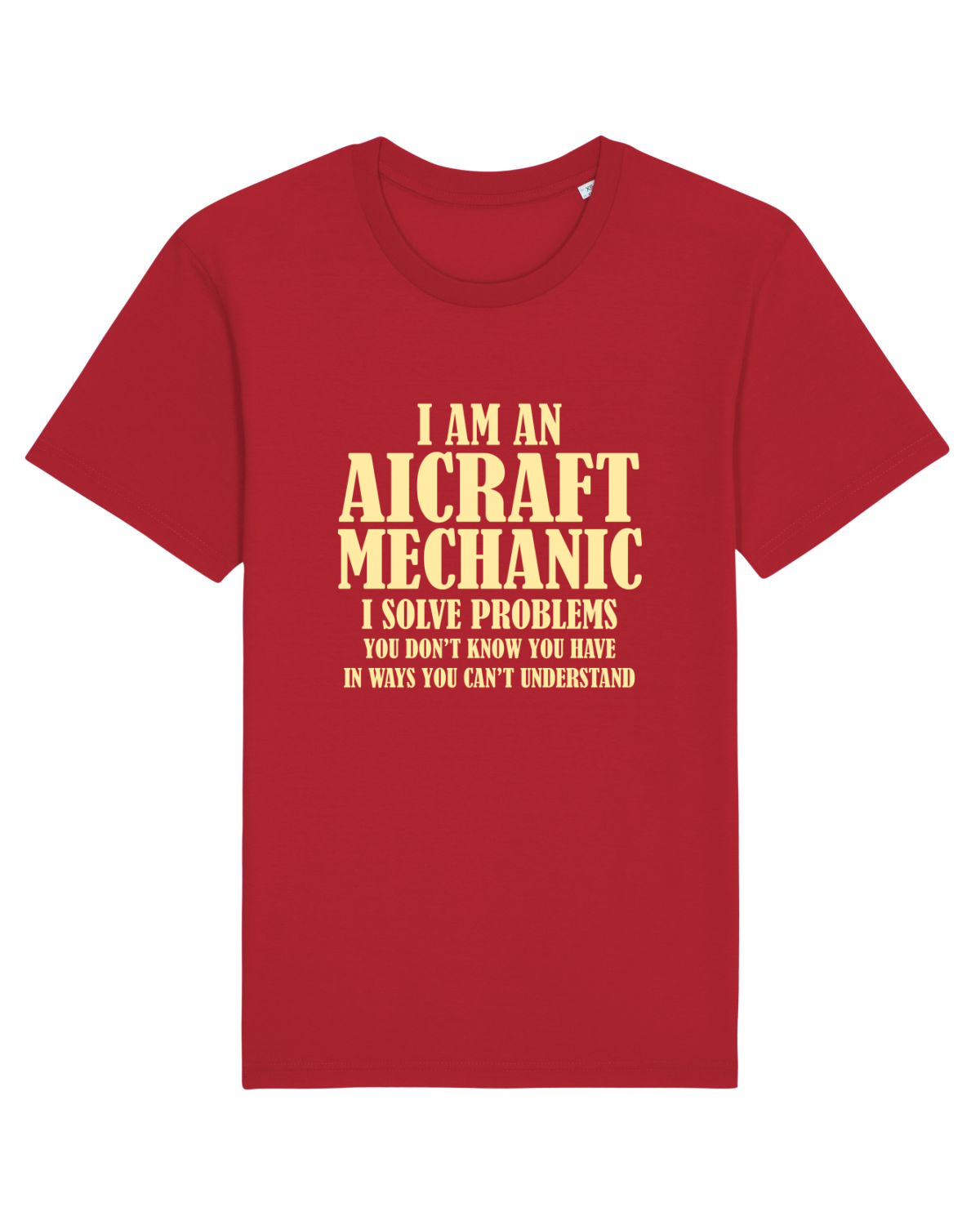Tricou mânecă scurtă Unisex Rocker Red