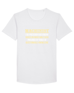 MACHINIST Tricou mânecă scurtă guler larg Bărbat Skater