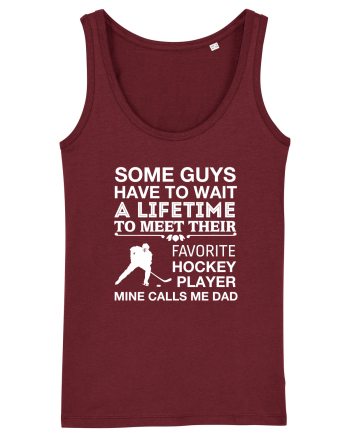 HOCKEY PLAYER Burgundy