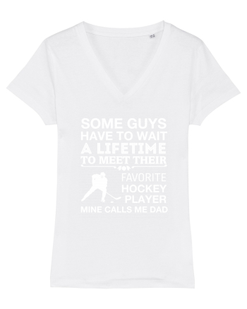 HOCKEY PLAYER White