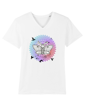 Molie in Mandala Colorat Yoga White