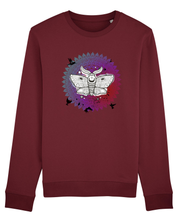 Molie in Mandala Colorat Yoga Burgundy