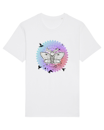 Molie in Mandala Colorat Yoga White