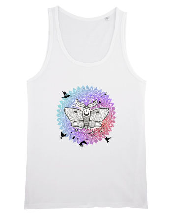 Molie in Mandala Colorat Yoga White