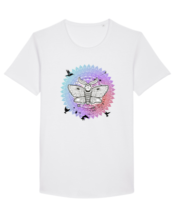 Molie in Mandala Colorat Yoga White