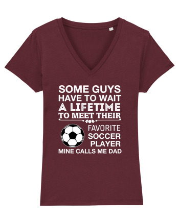 SOCCER Burgundy