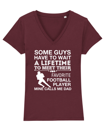 FOOTBALL  Burgundy
