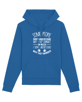 HELP ANIMALS Royal Blue