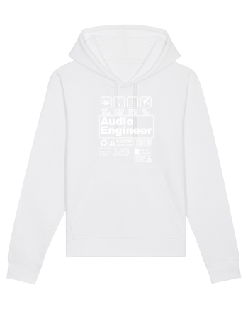 AUDIO ENGINEER White