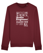 AUDIO ENGINEER Bluză mânecă lungă Unisex Rise