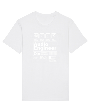 AUDIO ENGINEER White
