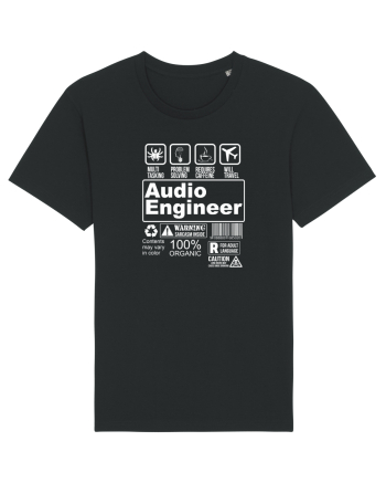 AUDIO ENGINEER Black