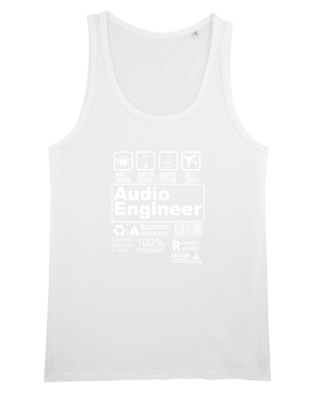 AUDIO ENGINEER White