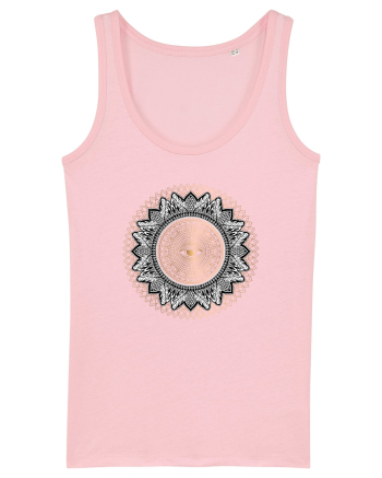 Yoga Auriu cu Ochi in Mandala Cotton Pink