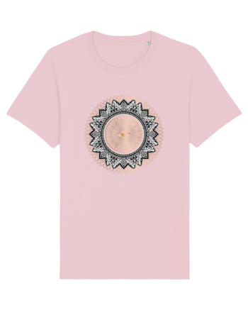 Yoga Auriu cu Ochi in Mandala Cotton Pink