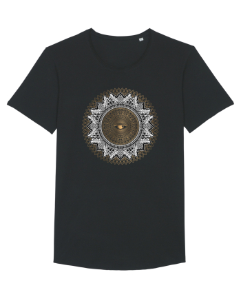 Yoga Auriu cu Ochi in Mandala Black