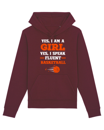 BASKETBALL Burgundy
