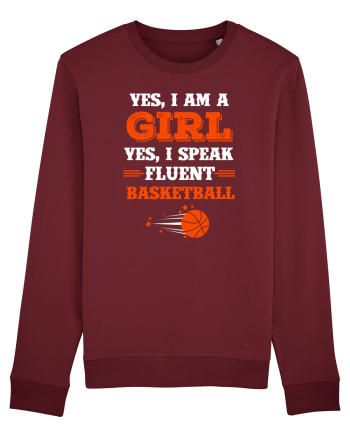BASKETBALL Burgundy