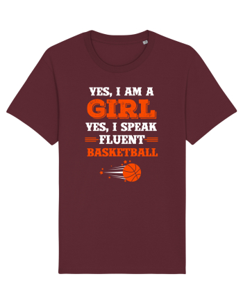 BASKETBALL Burgundy