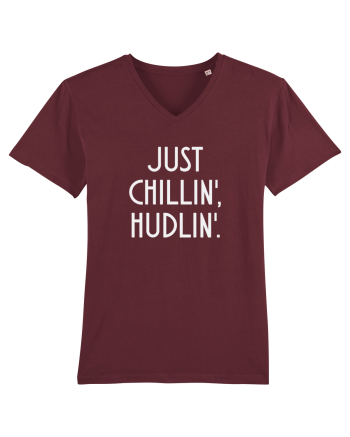 Just chillin', hudlin' Burgundy