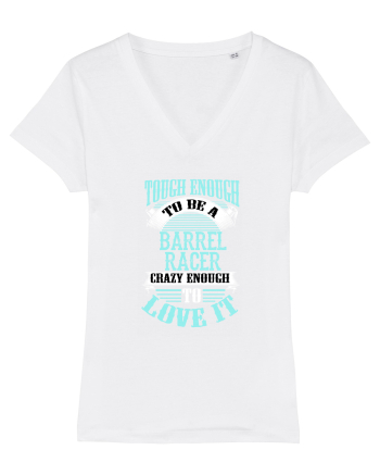 BARREL RACER White