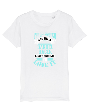 BARREL RACER White