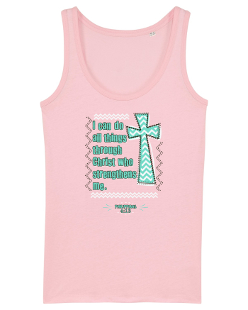 Through Christ Cotton Pink