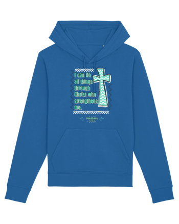 Through Christ Royal Blue