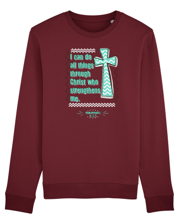 Through Christ Burgundy