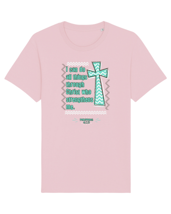 Through Christ Cotton Pink