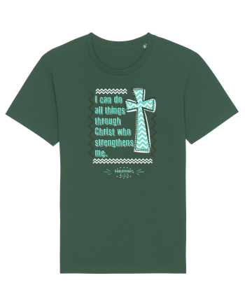 Through Christ Bottle Green